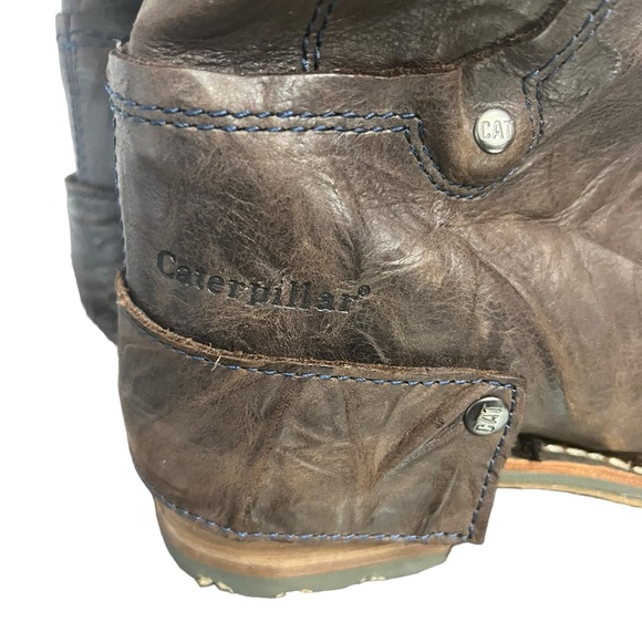 CAT tall boots, Sz 9.5 brown - Picture 6 of 9